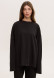 Лонгслив oversize unisex молочный